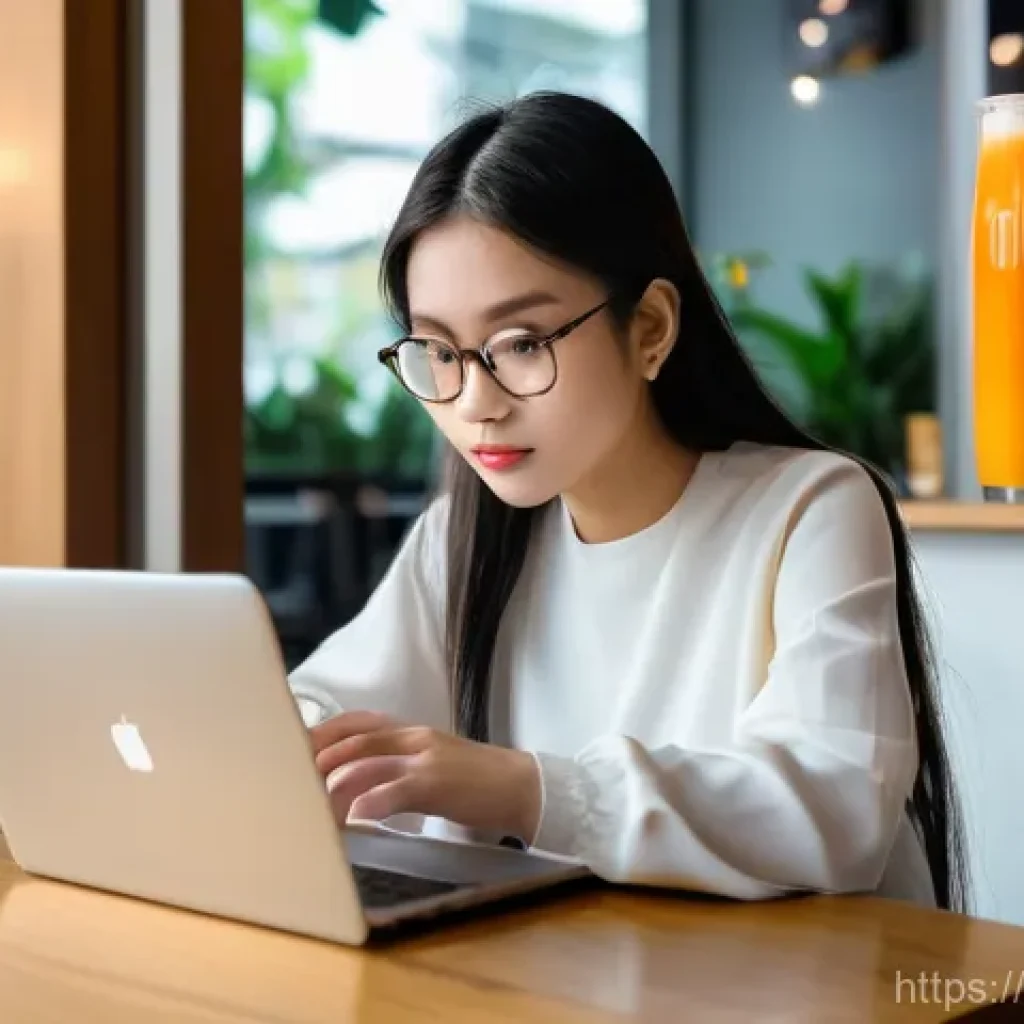 비문학 독해 연습 - **Prompt 1: Navigating the Information Stream**
    "A young Thai university student, female, sits a...