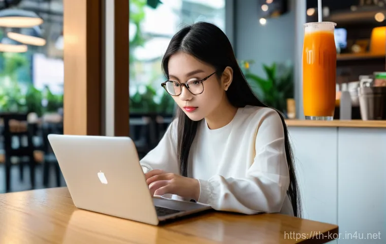 비문학 독해 연습 - **Prompt 1: Navigating the Information Stream**
    "A young Thai university student, female, sits a...