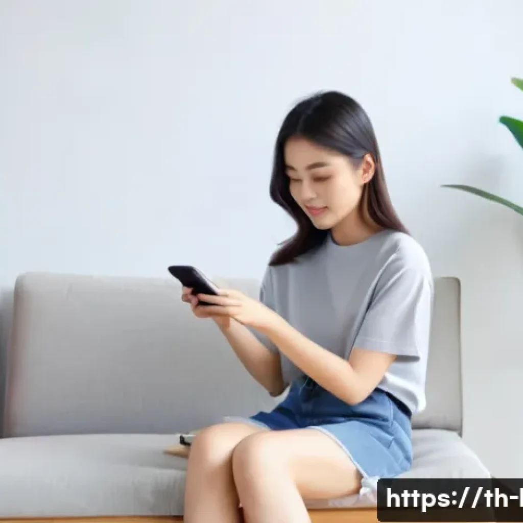 국어 학습 지도법 - **Prompt 1: Immersive App-Based Korean Learning**
    A young Thai woman, in her early 20s, with sho...